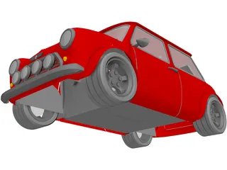 Mini Cooper 3D Model