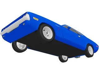 Dodge Challenger R/T (1970) 3D Model