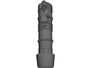 Jet Engine 3D Model