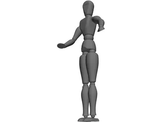 Mannequin 3D Model