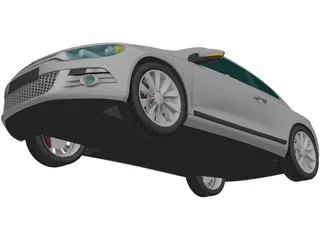 Volkswagen Scirocco 3D Model