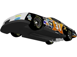 Nascar Stock Car 3D Model