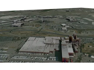 Newark International Airport 3D Model