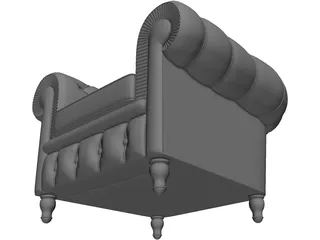 Armchair 3D Model