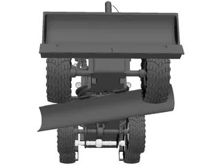 Auto Grader 3D Model