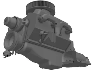 Chevrolet Chevelle V8 Engine 3D Model
