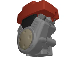Vanguard 356400 Engine 3D Model