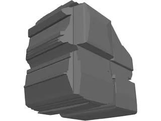 Honda GX-391 Engine 3D Model