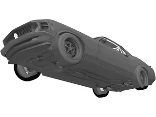 Ford Mustang BOSS 429 (1970) 3D Model