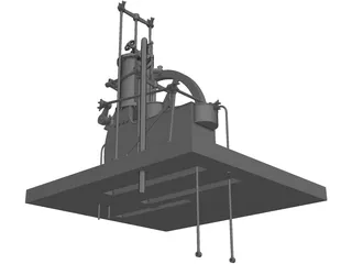 Watt Machine 3D Model