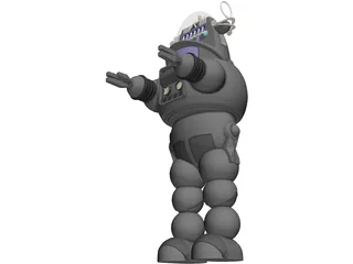 Robby the Robot 3D Model