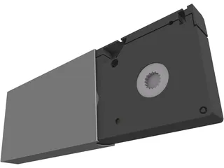 Videocassette [+Sleeve] 3D Model