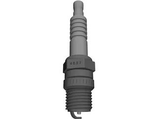 Spark Plug NGK 3D Model
