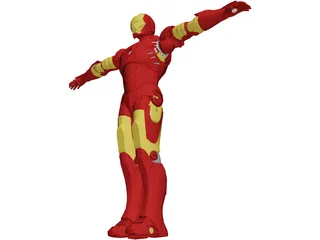 Iron Man 3D Model