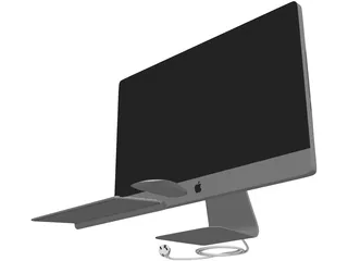Apple iMac 27 inch 3D Model