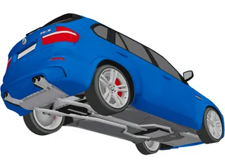 BMW X5M 3D Model