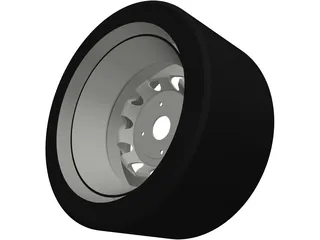 Mattig Wheel 8x13 inch 3D Model