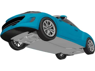 Peugeot RCZ 3D Model