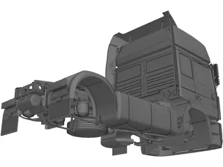 MAN F2000 Silent Body 3D Model