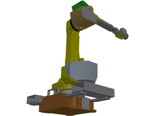 Fanuc M-710iC_50 Robot 3D Model