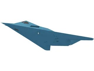 F-117A 3D Model