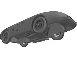 Aston Martin DB3 3D Model