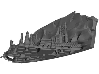 Castle 3D Model