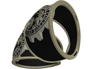 Citadel School Ring 3D Model