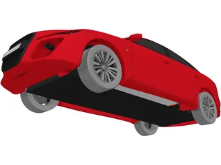 Audi A6 Concept 3D Model