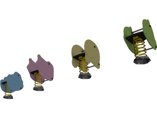 Ride for Children 3D Model