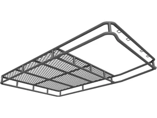 SUV Top Rack Basket Style 3D Model