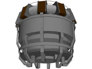 Iron Man Arc Reactor 3D Model