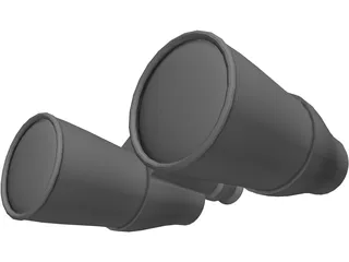 Binoculars 3D Model