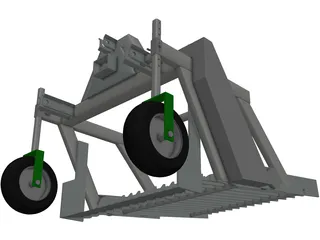 Seedlings Digger 3D Model