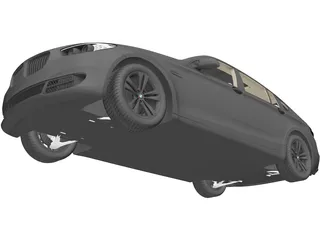 BMW 5-Series Gran Turismo (2010) 3D Model
