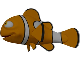 Nemo Fish 3D Model