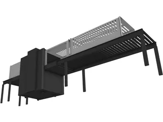 Airport Xray Scanner 3D Model