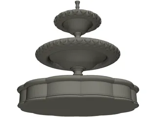 Fountain 3D Model