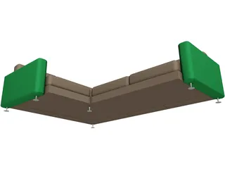 Couch 3D Model