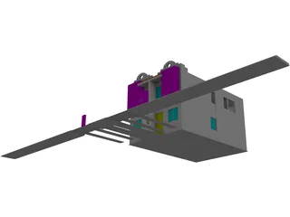 House Duplex 3D Model