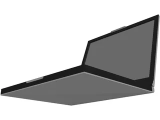 Dell Laptop Notebook 3D Model