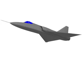 F-102 3D Model