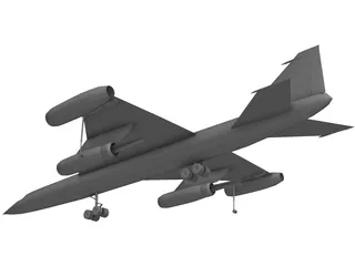 Myasishchev M-50 Bounder 3D Model
