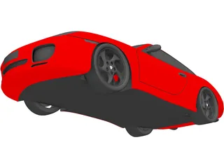 Porsche 911 GT3 3D Model