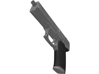 Hekler Koch Mk 23 SOCOM 3D Model