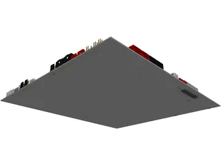Motherboard 3D Model