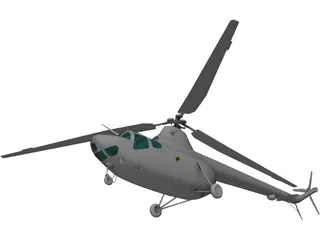 Mil Mi-1 3D Model