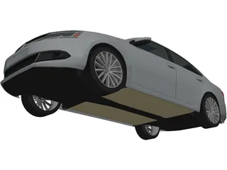 Volkswagen Jetta (2011) 3D Model