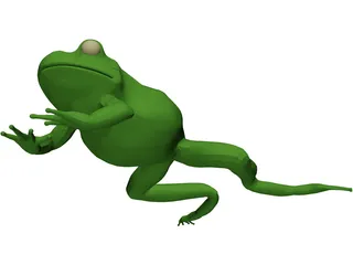Frog 3D Model