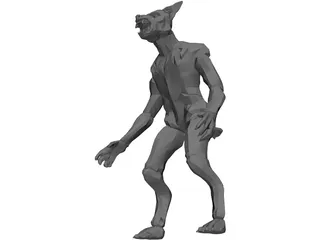 Warewolf 3D Model